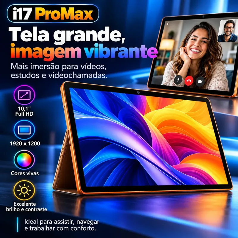 Descrição 3 — Tablet i17 ProMax + BRINDE