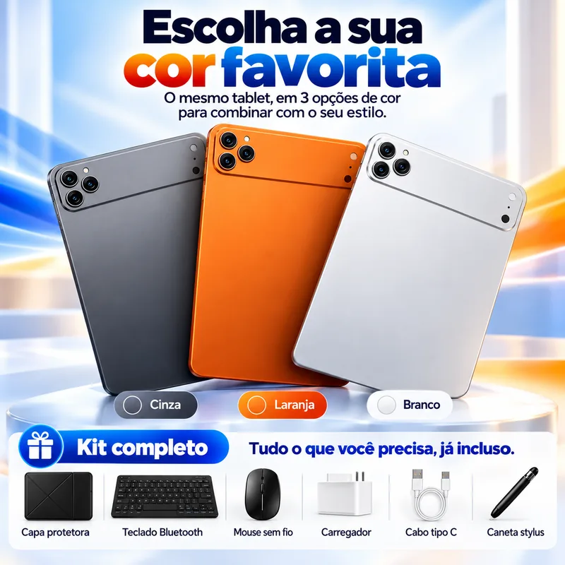 Descrição 2 — Tablet i17 ProMax + BRINDE